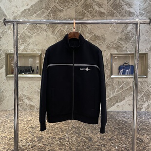 GFGEFEILU男装2025秋冬新款GF轻奢男士针织夹克运动卫衣外套正品