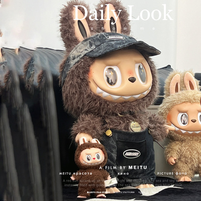 背带裤棉花娃娃毛绒玩具