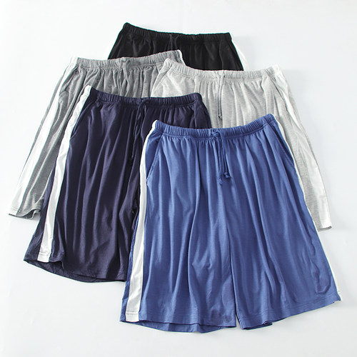 莫代尔男士夏薄款睡觉家居裤大码