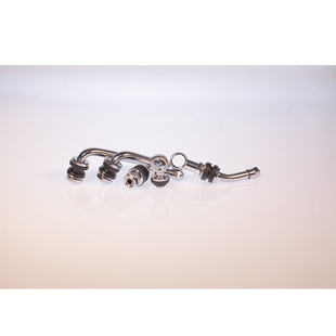 MRFORGED轮毂弯头7字直角90度气门嘴BBS RAYS小孔可配感应器胎压