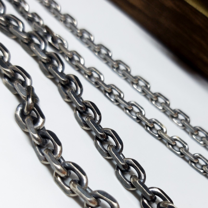 太角银链子纯银无吊坠