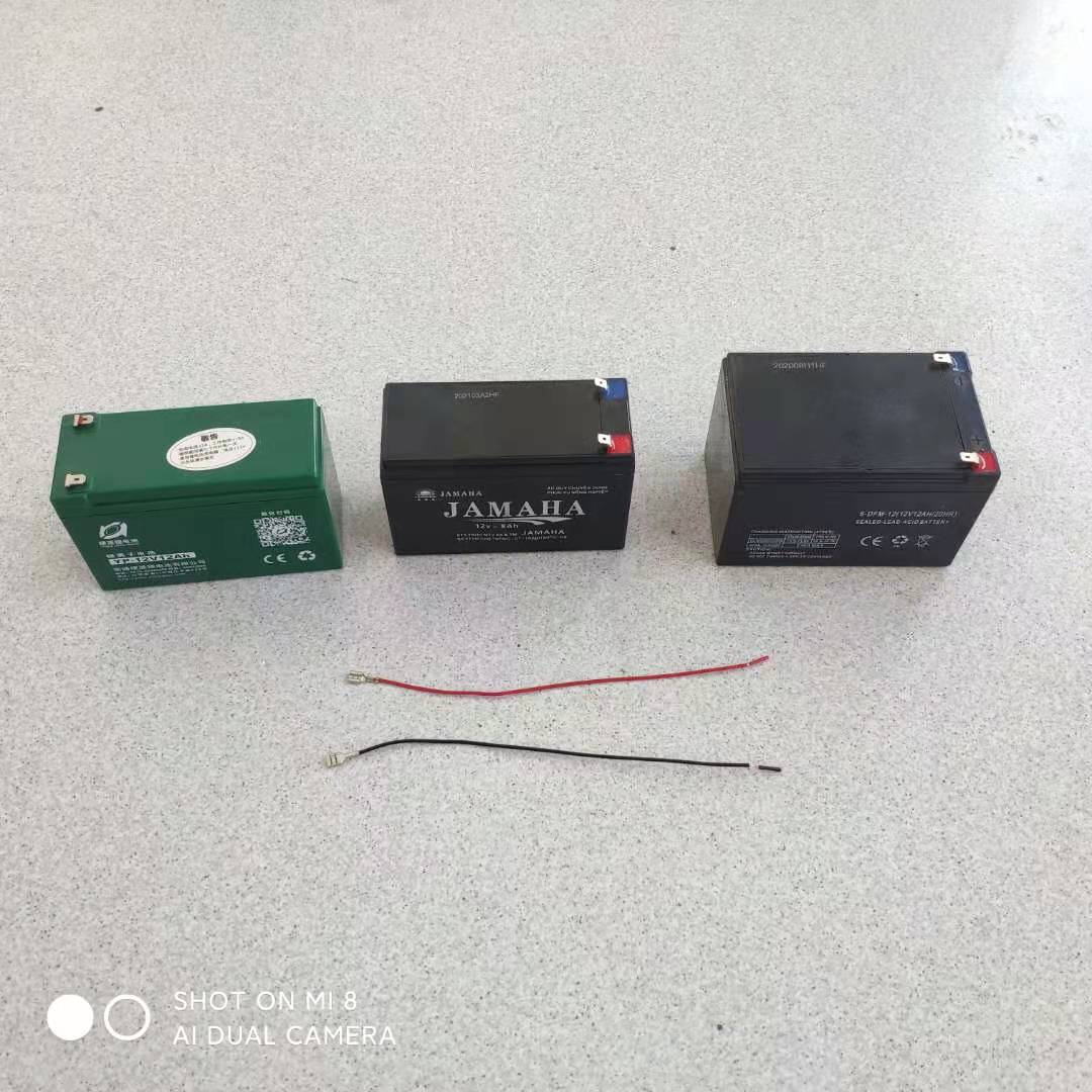 电动喷雾器电瓶 12V8A 12A蓄电池 铅酸锂 门禁音响野外照明 国标