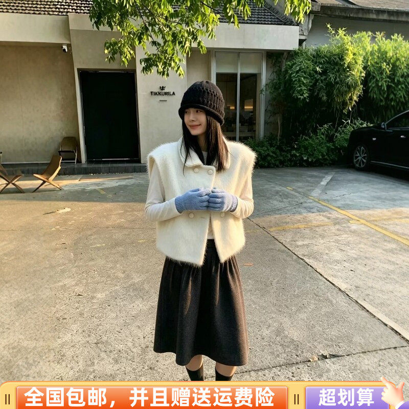 2026秋季韩系毛呢百搭短外套女