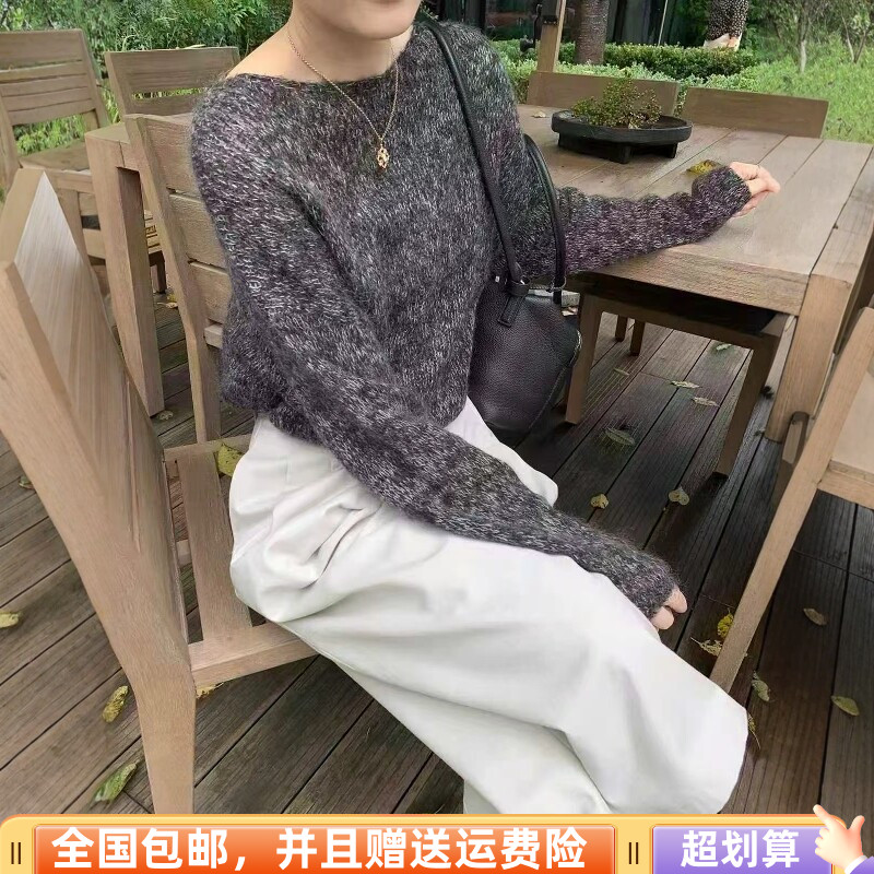 2026秋季宽松显瘦套头毛衣女