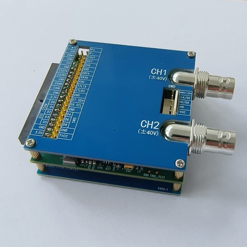 H7-TOOL专用250M示波器模块 双通道 200K深度 mV级别噪声