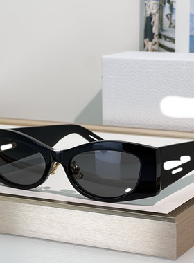 2026板材时尚高级感奢华女潮宽腿暴龙形遮阳街拍气质墨镜太阳眼镜