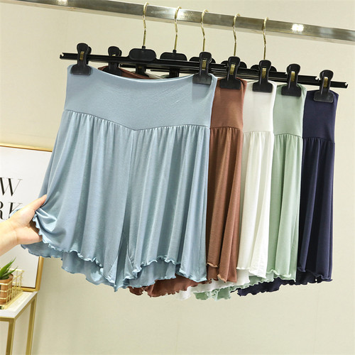 高腰短裤薄款莫代尔2022年夏季