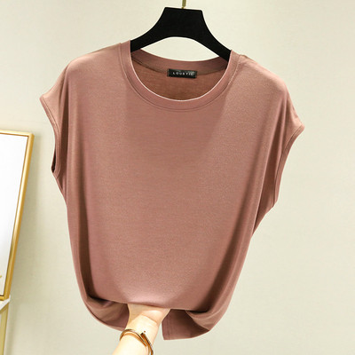 无袖T恤莫代尔打底衫内搭上衣