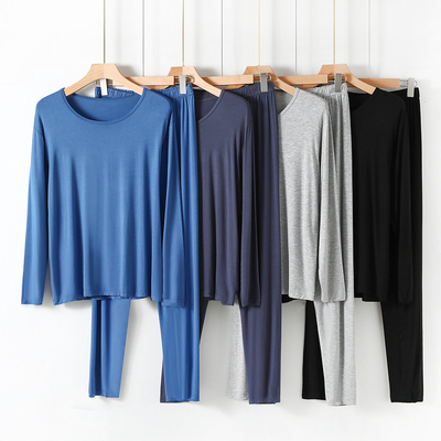 男士莫代尔套装秋衣秋裤