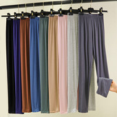 女高腰纯色修身 莫代尔打底裤 内穿秋裤 弹力紧身九分裤 夏季 秋裤 薄款