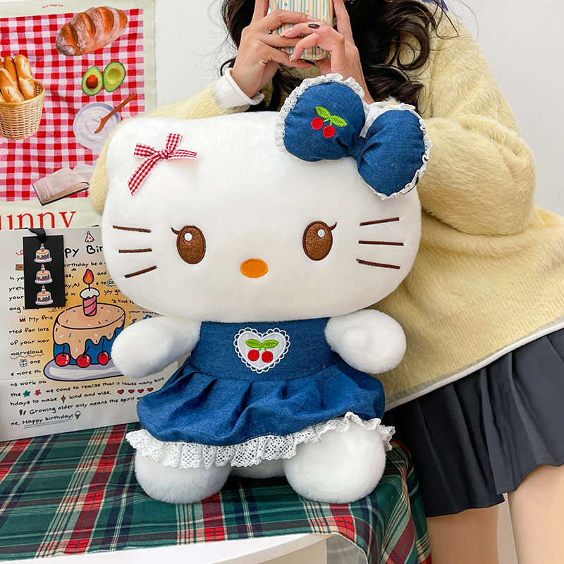 樱桃KT猫毛绒玩偶HelloKitty