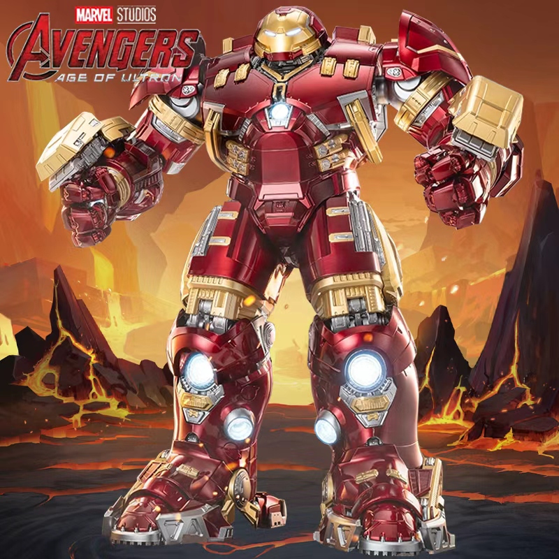 中动玩具MK44反浩克装甲漫威正版钢铁侠手办超可动模型摆件复仇者