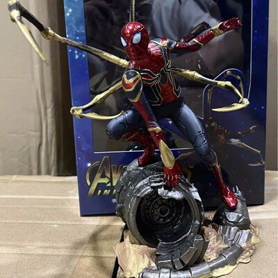 动漫 ARTFX 复仇者联盟3 无限战争 钢铁蜘蛛侠 造型 盒装手办