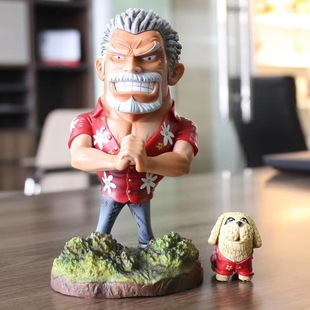 海贼 GK 老年卡普 夏威夷 卡普 海军英雄 铁拳卡普 盒装手办