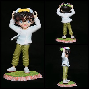 江户川柯南 Q版 花环系列共鸣第二弹 花环柯南 潮玩模型 盒装手办