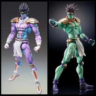 JOJO的奇妙冒险 空条承太郎 替身 白金之星 超像 可动模型手办