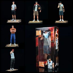 灌篮高手 幕后 三井寿 樱木 宫城 大猩猩 站姿 模型摆件 盒装手办