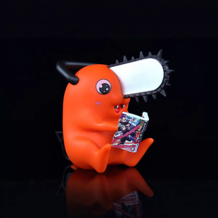 电锯人 Q版 恶魔猎人 电锯 啵奇塔 看书 坐姿 摆件 模型 盒装手办