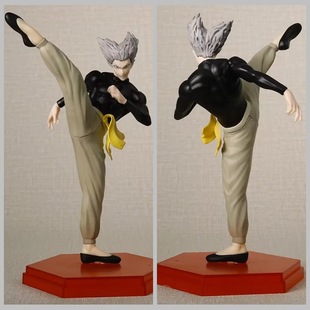 一拳超人 饿狼 踢腿姿势 英雄狩猎者 人类怪人 模型摆件 盒装手办