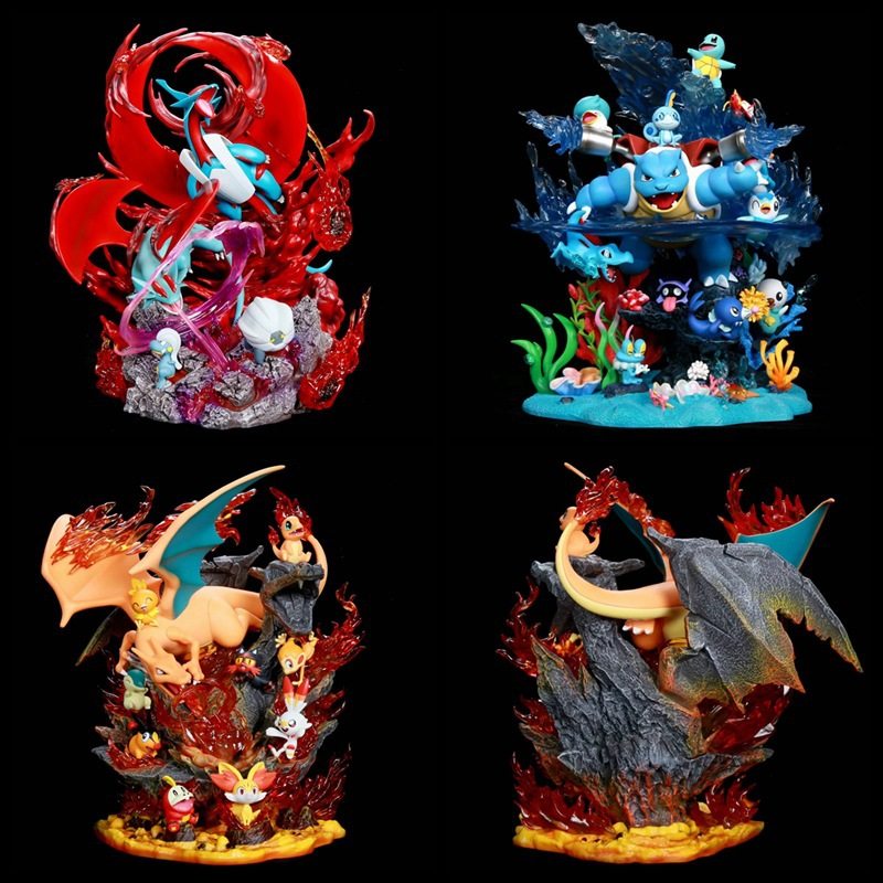 宠物小精灵 GK 水系 杰尼龟 水箭龟 暴飞龙 火系 小火龙 盒装手办,模玩/动漫/周边/娃圈三坑/桌游,手办/手办景品,淘宝优惠券,粉丝福利购,淘宝优惠卷