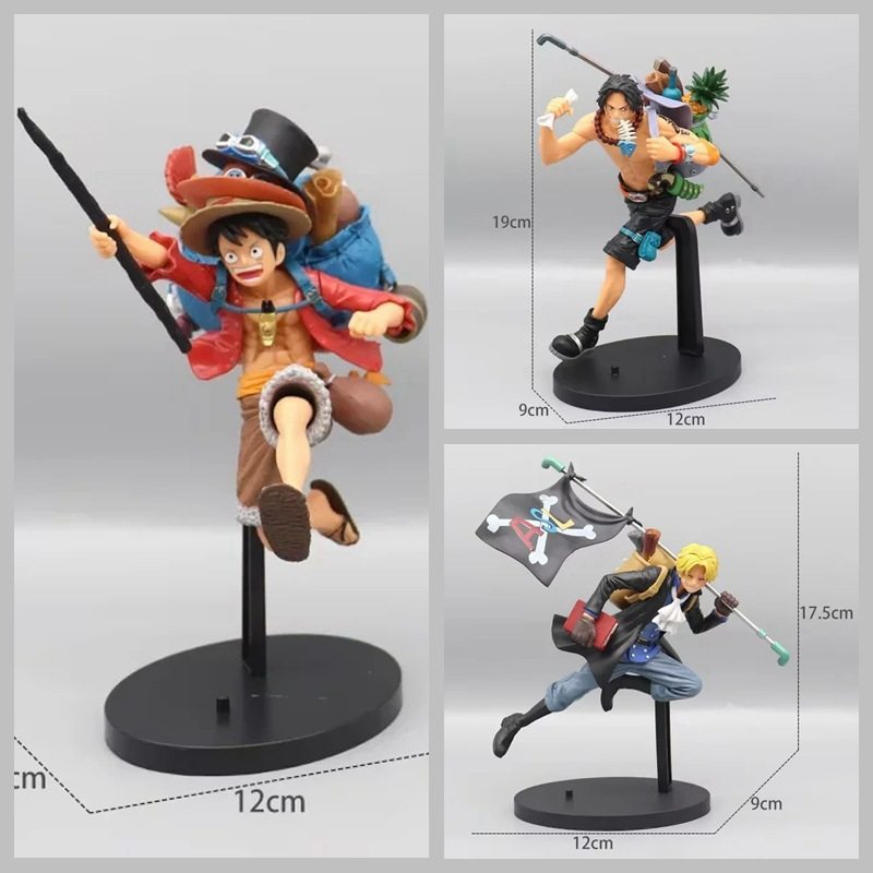 海贼王 造型王 背包奔跑三兄弟 路飞 艾斯 萨博 模型摆件盒装手办,模玩/动漫/周边/娃圈三坑/桌游,手办/手办景品,淘宝优惠券,粉丝福利购,淘宝优惠卷