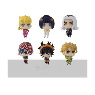 JOJO的奇妙冒险 黄金之风 乔鲁诺 蚊香眼 布加拉提  Q版盒蛋手办