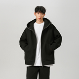 无影墙1现货秋冬加厚廓形呢料连帽重磅开衫外套1713-WY11-P108,男装毛呢大衣,星座1713, 无影墙1现货秋冬加厚廓形呢料连帽重磅开衫外套1713-WY11-P108,男装毛呢大衣,星座1713,