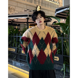 2圣诞毛衣男款冬季潮牌宽松高级休闲慵懒风针织衫MY15-P68，男装针织衫/毛衣，星座514A（原614）