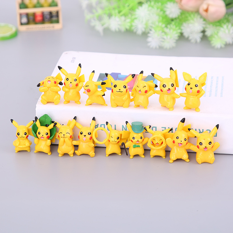 皮卡丘神奇宝贝可爱蛋糕装饰
