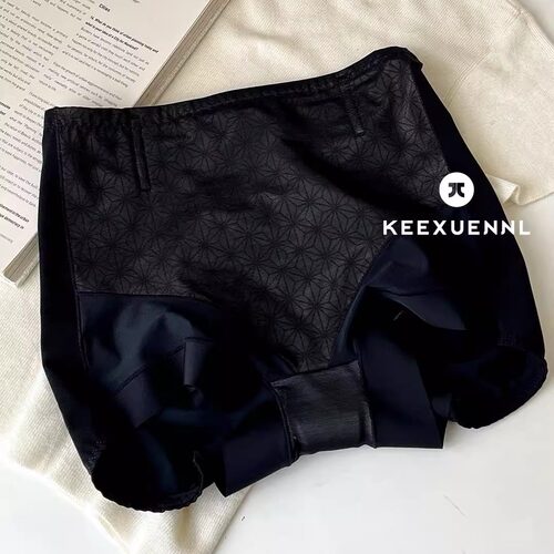 珂宣尼keexuennl强力束腰内裤鱼骨定形不卷边收小腹提臀安全裤女