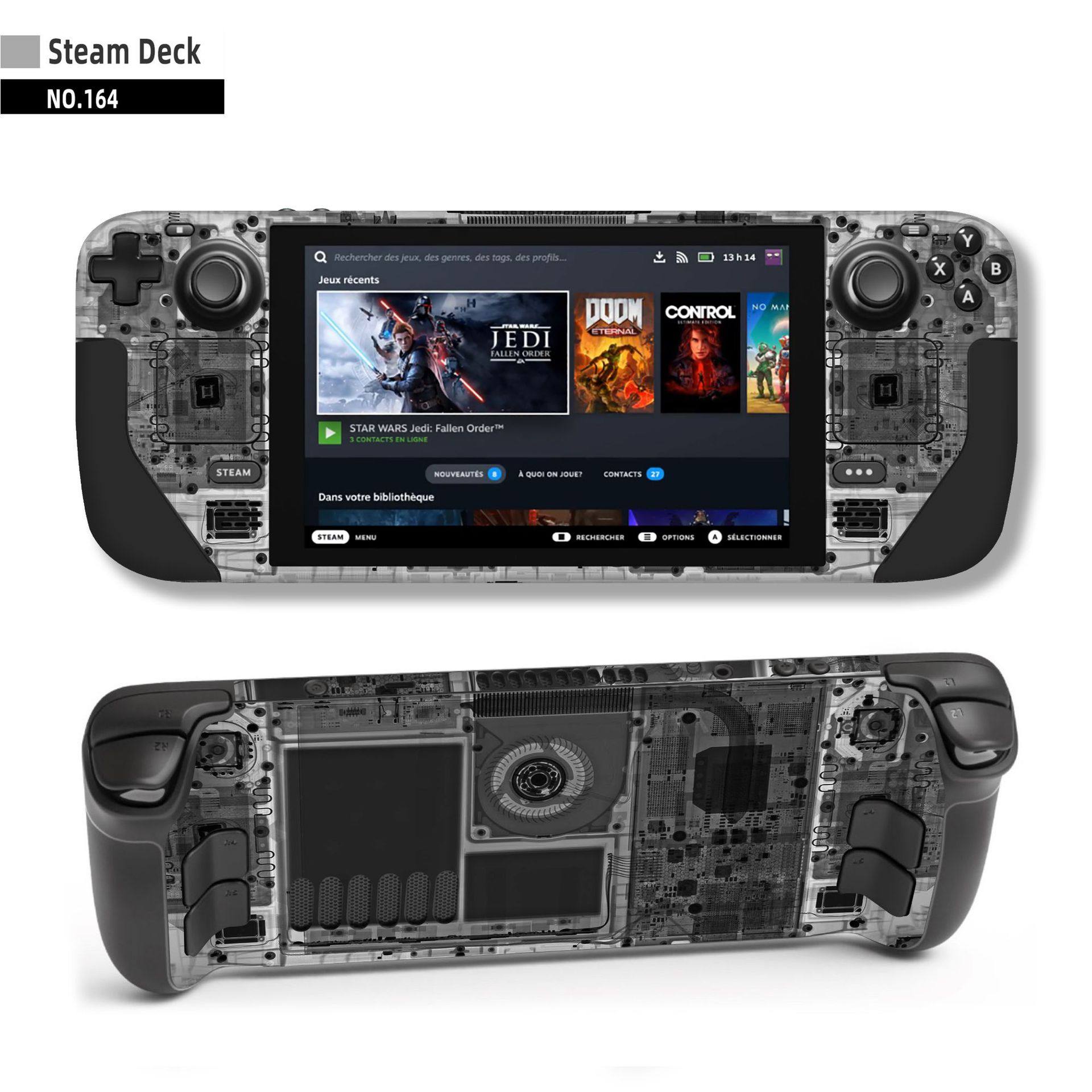steamdeck贴纸痛贴全身贴纸机身图片