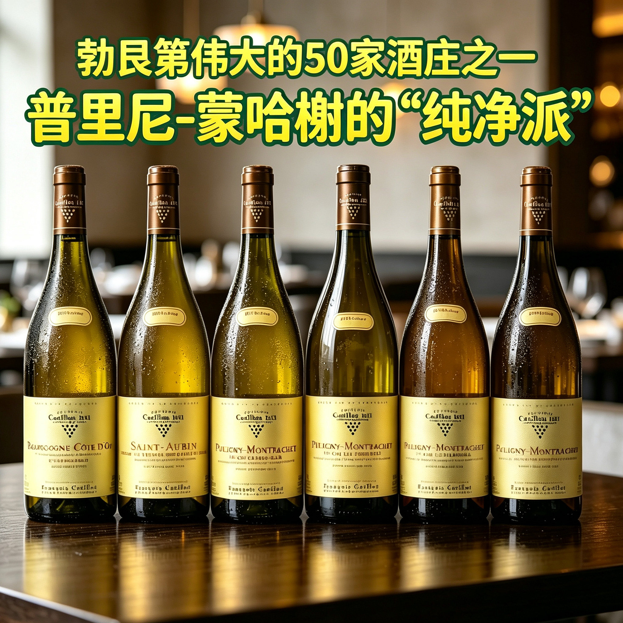 "纯净之巅"法国三星名庄Carillon蒙哈榭白葡萄酒勃艮第霞多丽干白
