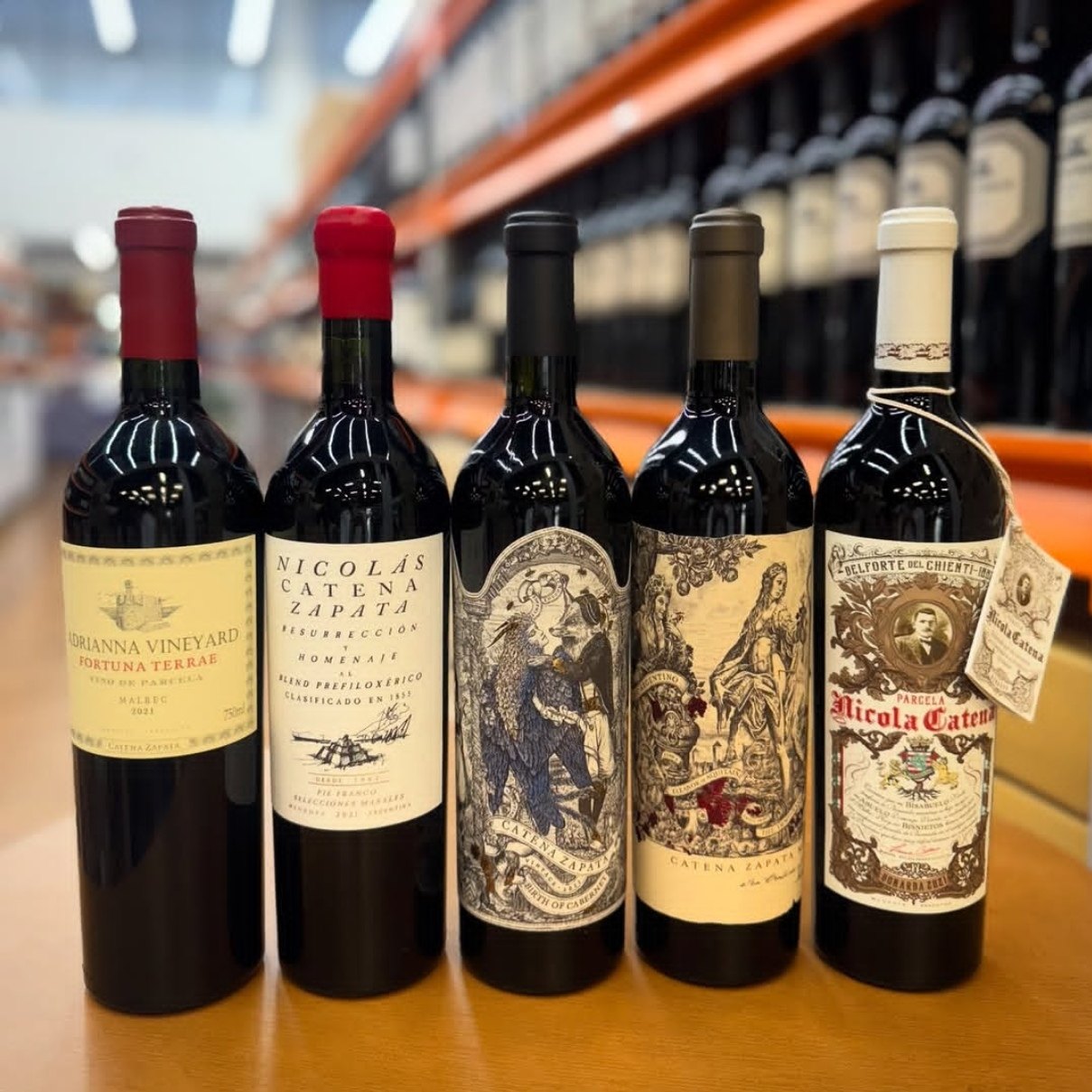 JS98阿根廷鼎级膜拜酒！Catena卡帝娜酒庄使徒马尔贝克干红葡萄酒