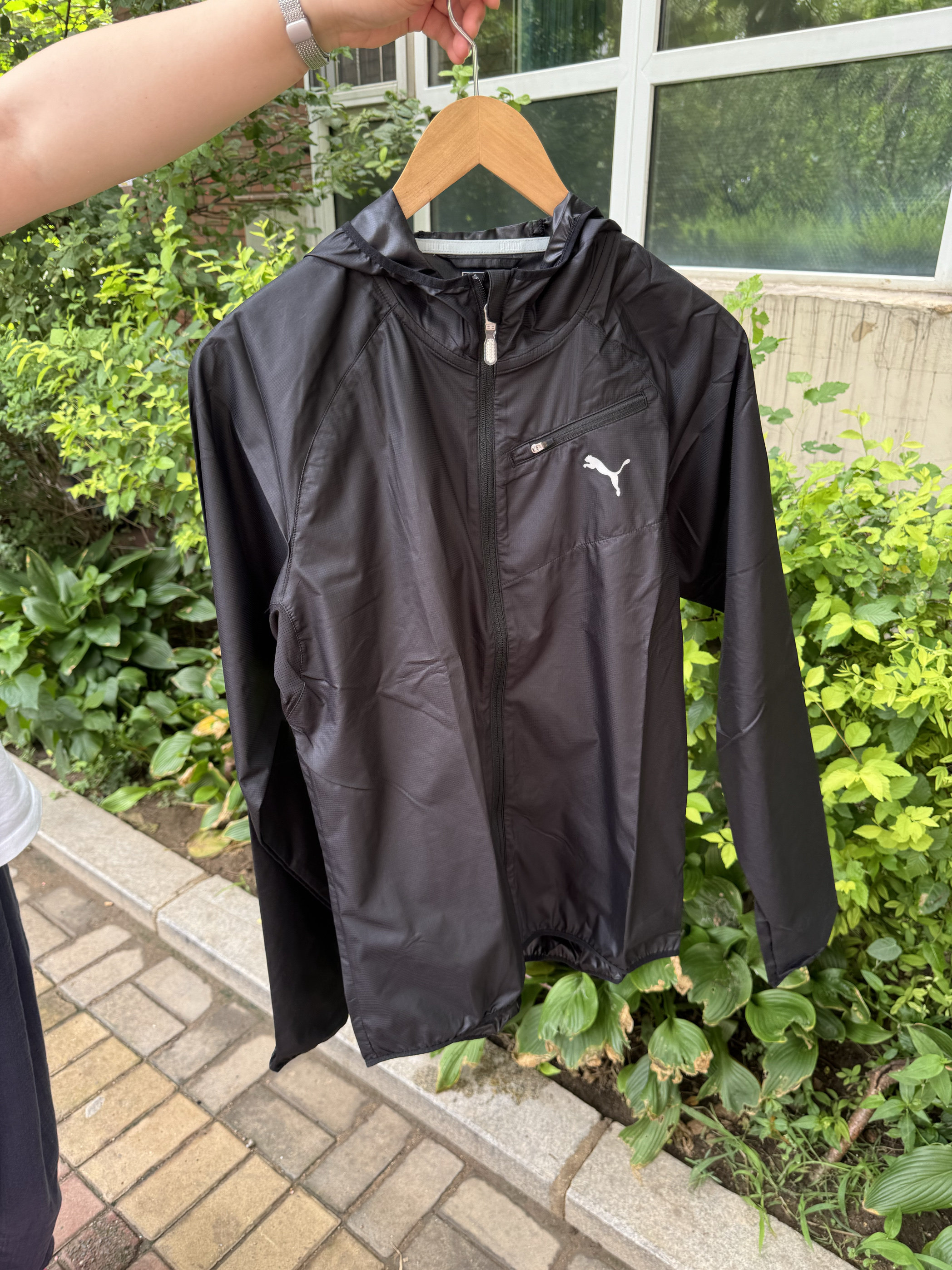 Puma/彪马2022夏季男子防晒衣皮肤防风衣连帽夹克515017