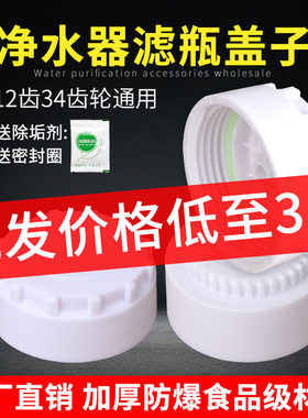 夏新邦泉速飞荣声天之蓝10寸净水器原装盖子滤瓶盖子滤芯配件通用