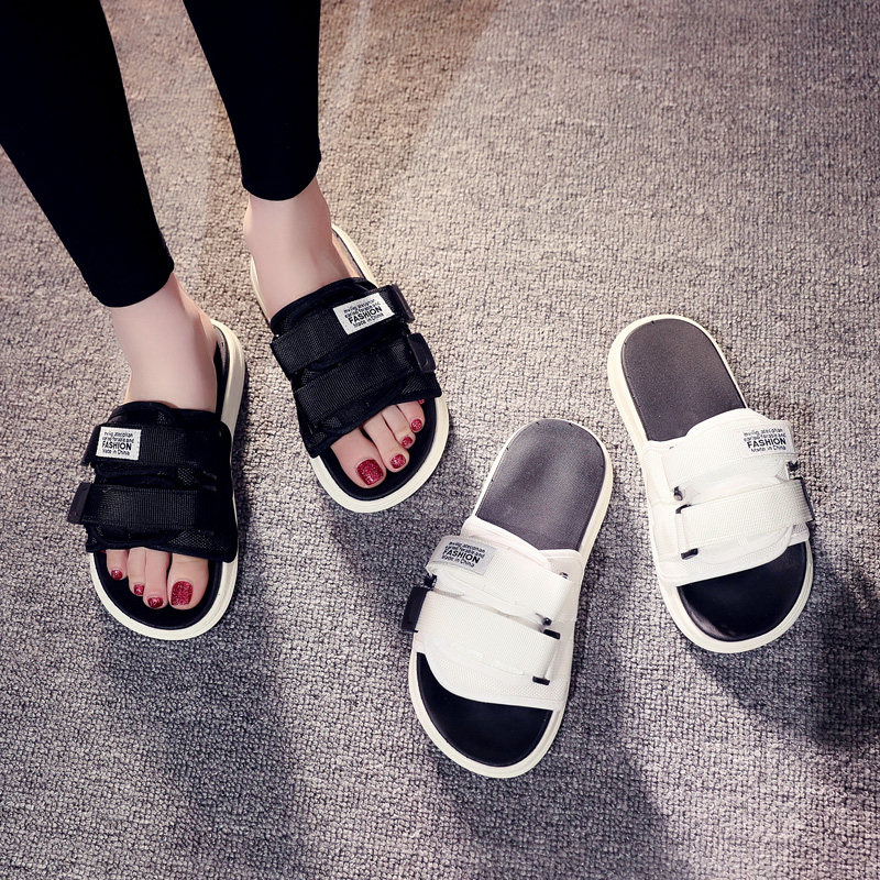 2021 new pattern slipper fashion Beach shoes Seaside Net Red The thickness of the bottom Sandals non-slip Word tow Versatilein the Women's Shoes, slipper, Word tow category - from Buy2taobao.com to provide professional Taobao agent buy service