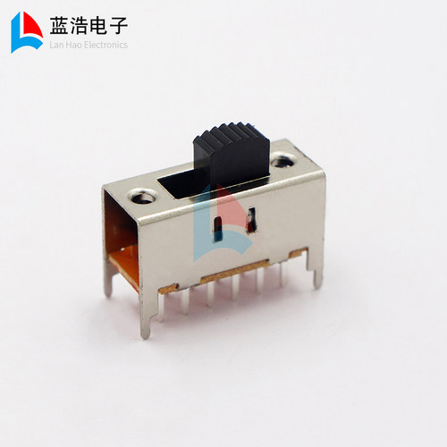 SS-42H11两档拨动开关12脚双排