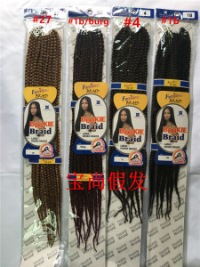 crochet braids mambo senegal box braids 黑人辫子三股辫