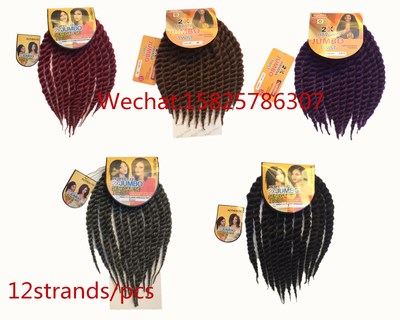 黑人辫子mambotwist假发
