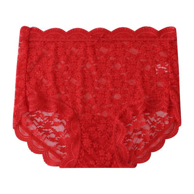 本命年大红内裤女结婚喜庆纯棉