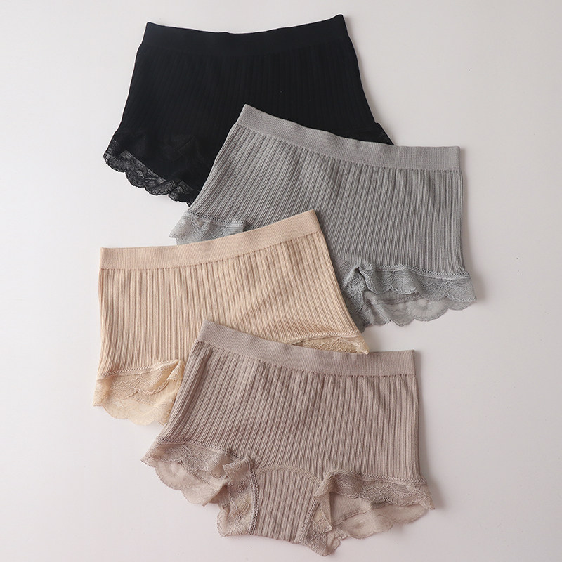 内裤女莫代尔轻薄无痕中腰短裤少女士打底安全防走光四角三角裤头,女士内衣/男士内衣/家居服,女三角裤,淘宝优惠券,粉丝福利购,淘宝优惠卷