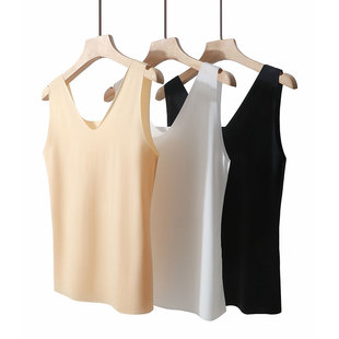 V领背心吊带衬衫防透内搭无痕舒适轻薄柔软透气大码女士百搭打底