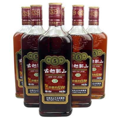 五年绍兴黄酒古越龙山