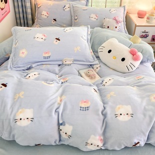 【绒绒暖意 捡漏价！】现货速发！暖冬冬季保暖牛奶绒四件套