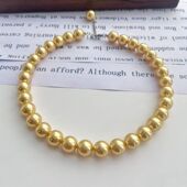 韩国fever同款 珍珠项链女轻奢小众设计不掉色颈链 质感锁骨链