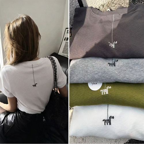 春新款显瘦女士短袖T恤