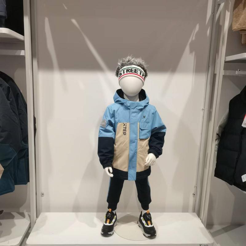 三合一加厚羽绒服特步两件套秋冬