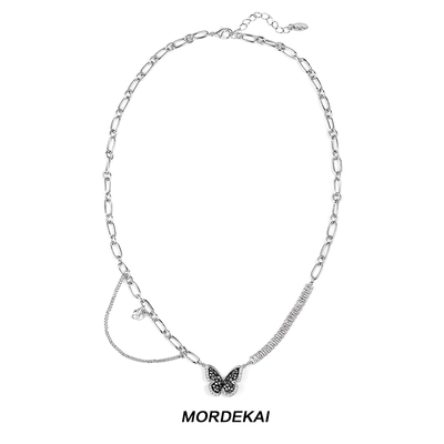 MORDEKAI原创蝴蝶项链轻奢小众设计感高级锁骨链D-1672