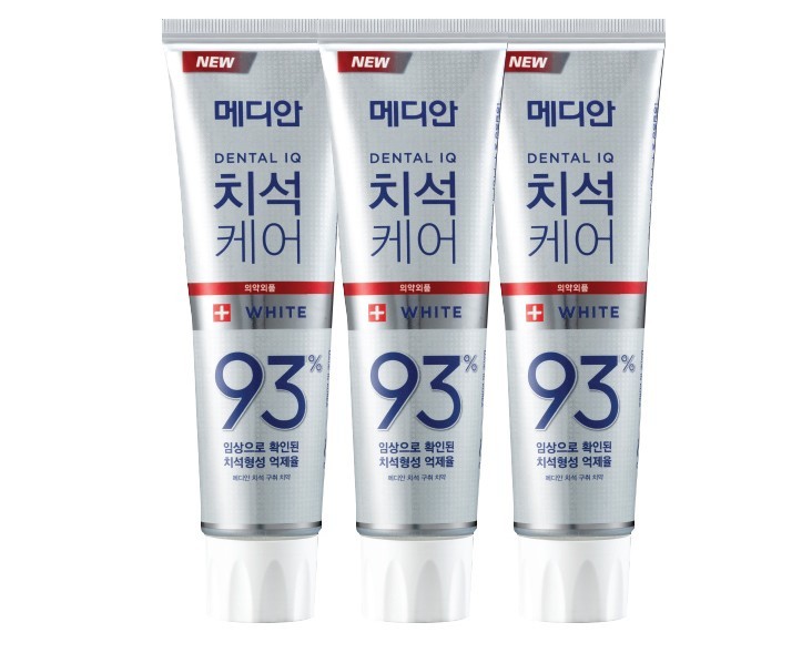 韩国93%去牙垢美白牙膏爱茉莉