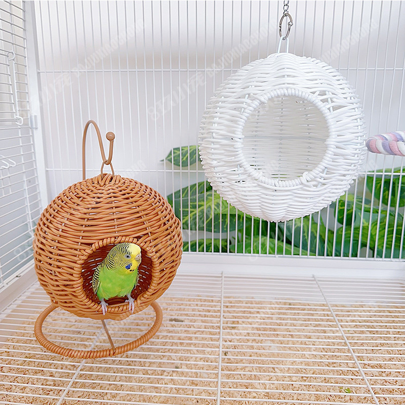 8玖-鹦鹉蜜袋鼯睡窝鹦藤编窝金丝熊仓鼠悬挂保暖吊窝松鼠造景用品,宠物/宠物食品及用品,鸟窝,淘宝优惠券,粉丝福利购,淘宝优惠卷